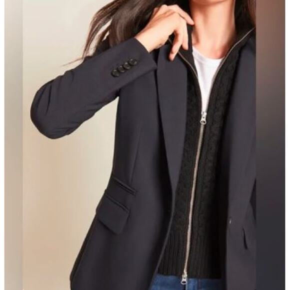 Veronica Beard Women's Upstate Dickie Hand Cuffs Black NWT 275 - Picture 5 of 9